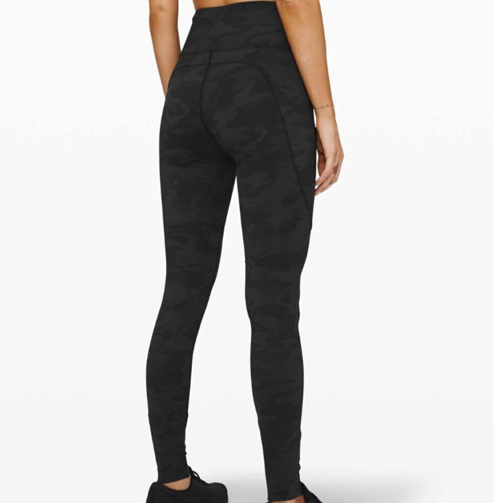 Lululemon Fast and Free Tight 31" *Non-Reflective Incognito Camo Multi Grey - Picture 6 of 6